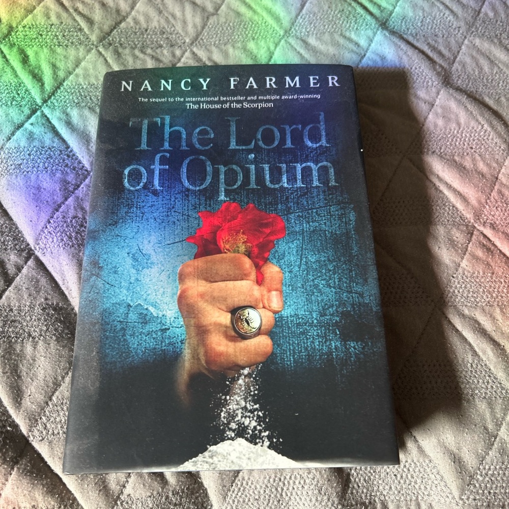 The Lord of Opium Book by Nancy Farmer Hardcover Fiction Dystopian